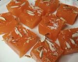 A picture of step 10 of Bombay Karachi Halwa.