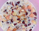 A picture of step 3 of Hearty Oat Bowl with Seeds and Fruits.