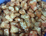 Foto del paso 2 de la receta: Papas al horno saborizadas