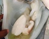Hình bước làm 1 của món Mực lá chiên vàng