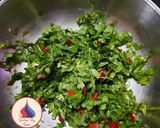 A picture of step 1 of Kumbhaniya Bhajiya.