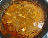 A picture of step 4 of Paneer kohlapori.