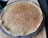 A picture of step 1 of Buckwheat Crêpes (Galettes) with Buttermilk.
