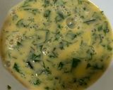 A picture of step 1 of Oyster and Thai Basil Omelet (10-Minute Home-Style Dish).