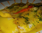 Foto del paso 5 de la receta: Merluza en salsa marinera i alioli al grill