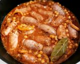 Foto del paso 10 de la receta: Butifarras con calamar y garbanzos