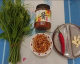 龍鬚菜炒櫻花蝦(簡單料理)的食譜步驟1照片