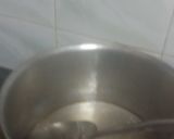 A picture of step 2 of Suji ka halwa/ sheera.