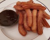 A picture of step 6 of Churros.