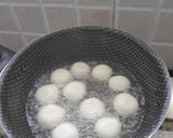 A picture of step 8 of Rasgulla 😋.