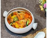 Foto langkah ke 5 dari resep Sup Talas Udang.