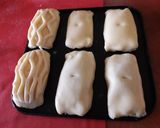 Csokiba mártott túrós rúd (gluténmentes, laktózmentes, élesztőmentes) recept fázis 3 fotója