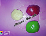 A picture of step 2 of Homemade Multi-colored cookies.