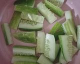 Foto langkah ke 1 dari resep Kimchi kubis, bawang, timun.