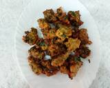 Spenich onion potato pakory recipe step 3 photo