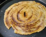 A picture of step 2 of Moong Dal Dosa.