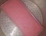 Foto langkah ke 4 dari resep Rainbow cake kukus.