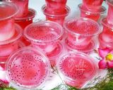 Foto langkah ke 7 dari resep Puding Kelapa KW Biji Selasih.
