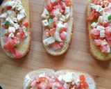 A picture of step 6 of Bruschetta Caprese.