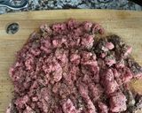 A picture of step 2 of Picadillo.