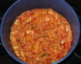 Paradicsomos-csirkés bulgur recept fázis 4 fotója