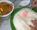 Foto langkah ke 3 dari resep Lumpia Isi Mie, Sosis dan Wortel.