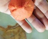 A picture of step 5 of Flower Balushahi.