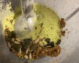 Foto del paso 3 de la receta: Barritas proteicas veganas y sin gluten en 5 minutos!