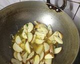 A picture of step 1 of Dabba style yummy Allu matter sabji.