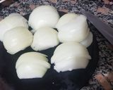 Foto del paso 2 de la receta: Hígado Encebollado con Huevo. Muy rico!