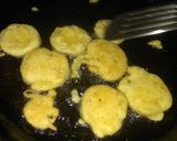 A picture of step 2 of Namkeen dahi bary.