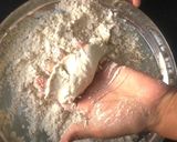 A picture of step 1 of Lilva kachori (tuvar kachori).