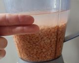 Foto del paso 2 de la receta: 🍲Tofu de lentejas coral salteado al curry con guarnición al aliño de yogur y mostaza 🍲