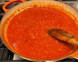 A picture of step 2 of Silky smooth tomato sauce.