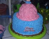 Foto langkah ke 7 dari resep Blackforest Cake kukus.