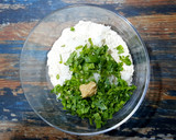 A picture of step 2 of Jowar Mooli Parantha.