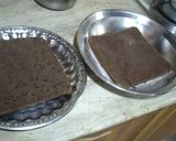 A picture of step 12 of Black forest chocolate sponge cake.
