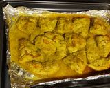 A picture of step 5 of Chicken Inbetween.