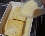 Foto langkah ke 3 dari resep Fried Toast Egg Matcha.