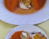 Foto del paso 6 de la receta: Flan De Zapallo Sin Huevo, Sin Horno Con Crema Y Frutas