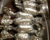 A picture of step 1 of Vegetable sausage.