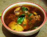 A picture of step 4 of Aloo gosht.