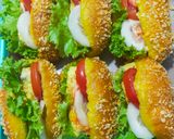 Foto langkah ke 13 dari resep Donat Labu Kuning_ala2 Burger.