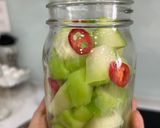 Hình bước làm 3 của món Su Su Ngâm Chua Ngọt