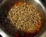 Pas rețetă Mâncare de linte verde cu legume 1 fotografie