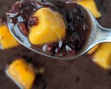A picture of step 2 of Thai black sticky rice.