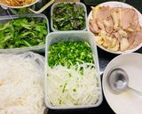 Hình bước làm 13 của món Bún bò béo nước hơi trong