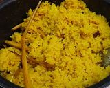 Foto langkah ke 4 dari resep Nasi Kuning Magic Com.
