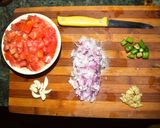 कढ़ाई सोयाबीन मसाला (Kadai soyabean masala recipe in hindi) रेसिपी चरण 4 फोटो