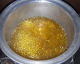 A picture of step 3 of Orange sago dessert.